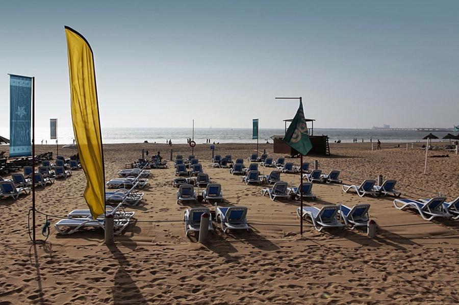 Kenzi Europa Hotel Agadir Eksteriør billede Beach at the resort
