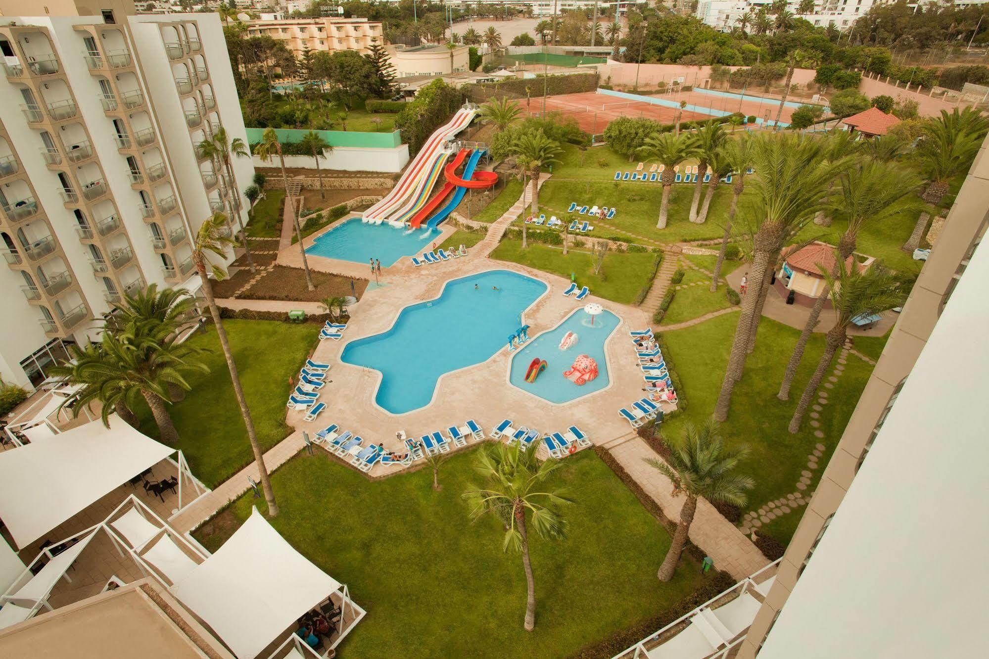 Kenzi Europa Hotel Agadir Eksteriør billede Aerial view of the hotel